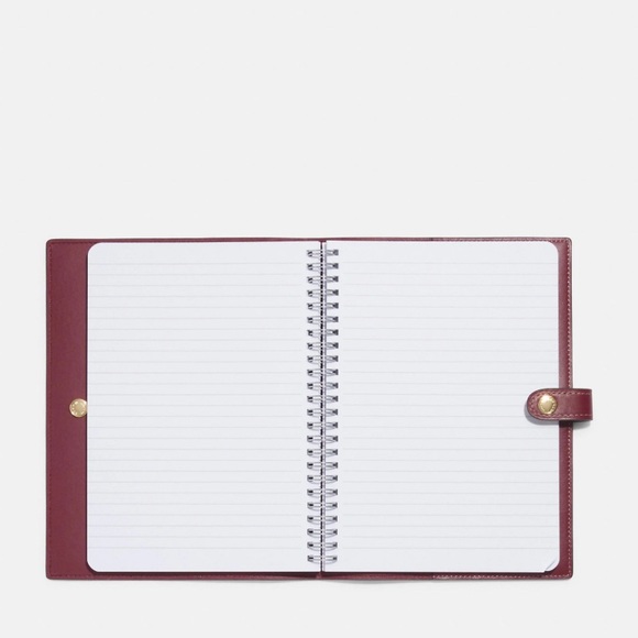 NWT💃Coach Notebook In Signature Canvas With Jumbo Floral Print - Picture 6 of 7